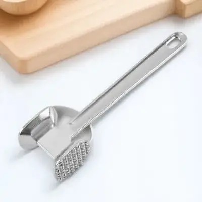 

Aluminium Alloy Meat Mallet Dual-Sided Kitchen Tenderizer Hammer for Steak Beef Chicken Flat Expansion and Fiber Loosening Tool