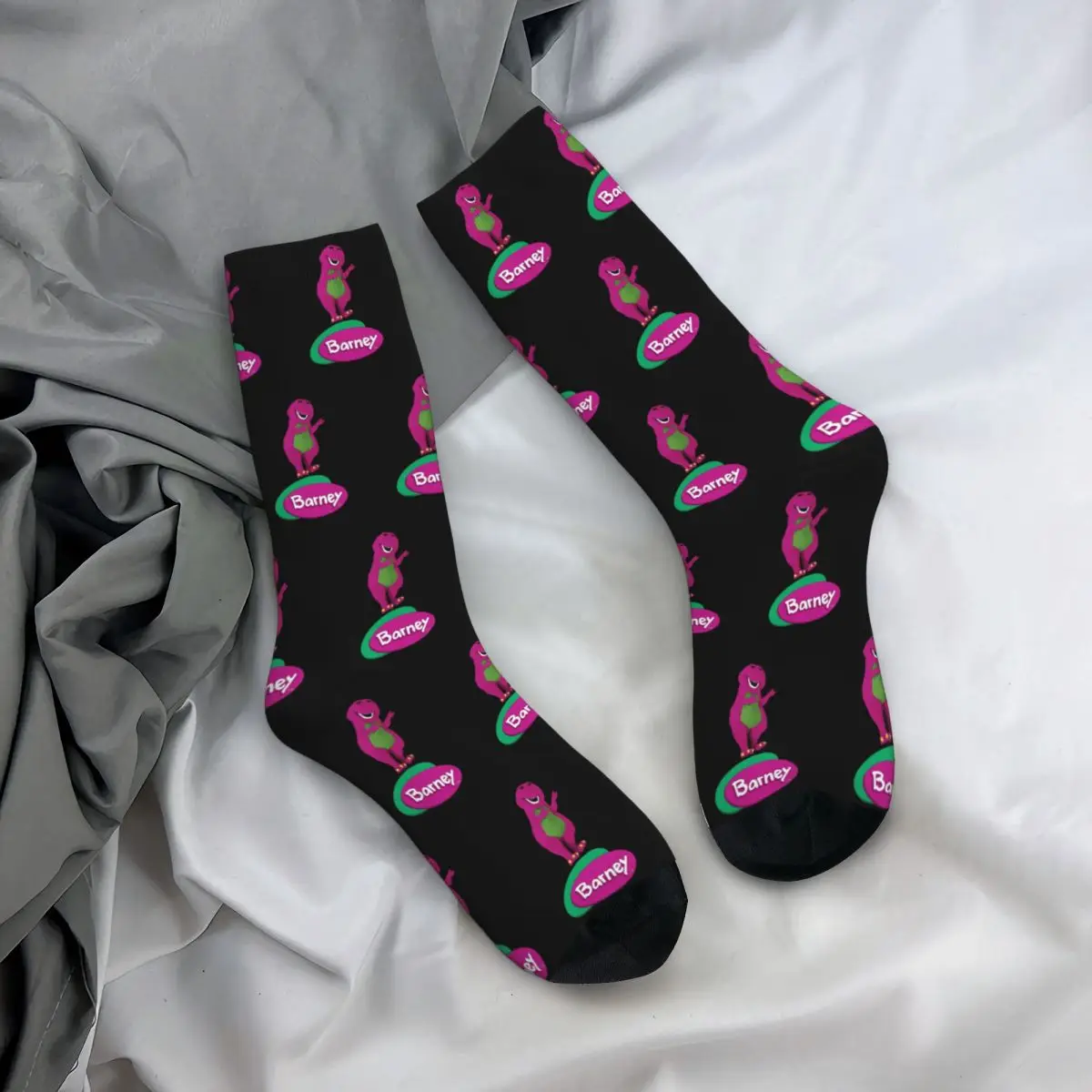 Nuovi calzini da uomo Casual Cute barey Friends Cartoon Dinosaur Sock Sport calzini da donna primavera estate autunno inverno