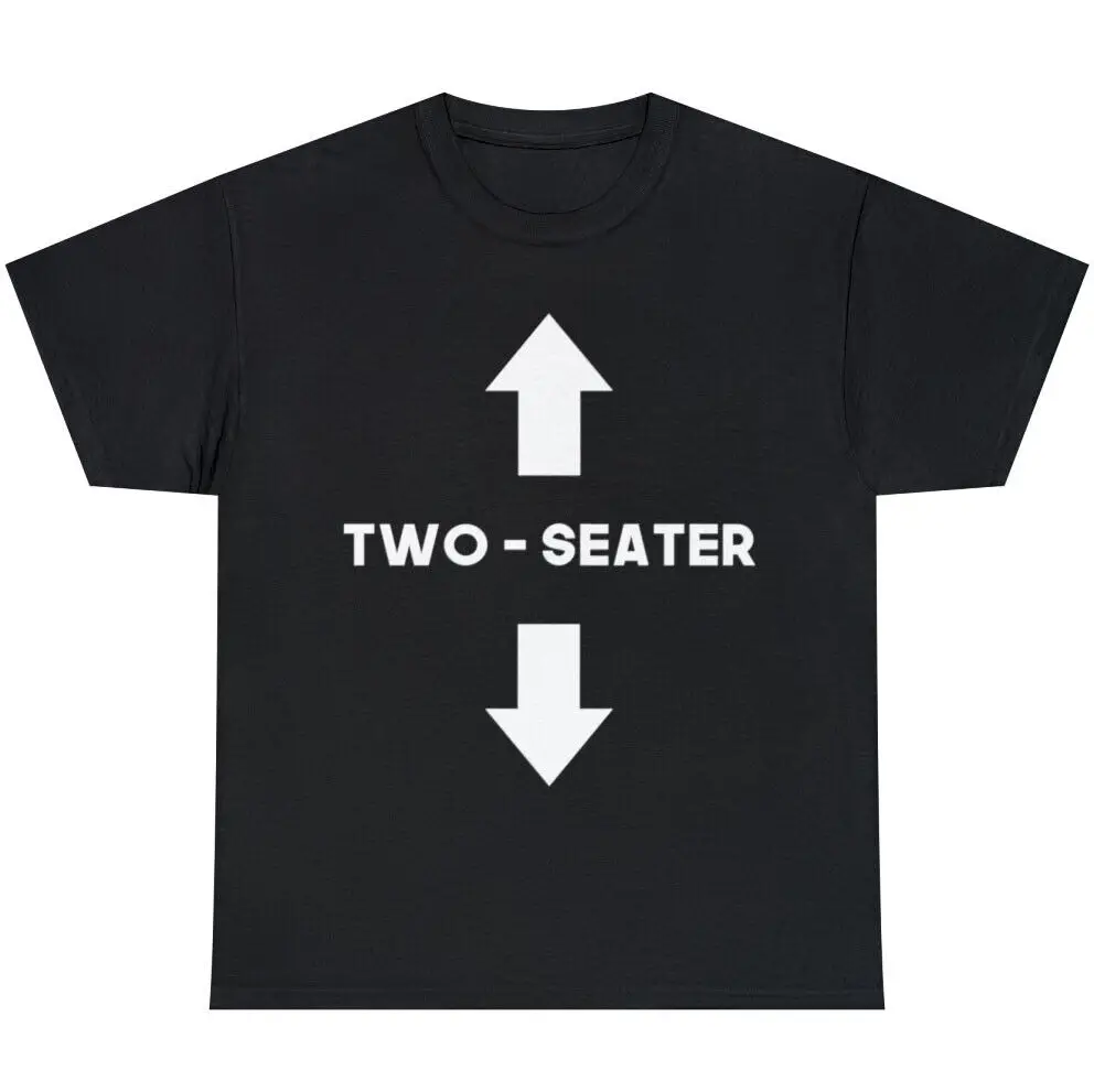 

Two Seater - Funny Humor Gift Men's T Shirt Size S-5XL