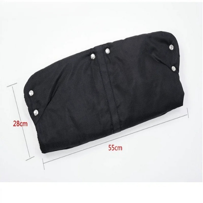 Baby Stroller Warm Gloves Winter Windproof and Heavy Wool Stroller Handle Gloves Fingerless Gloves