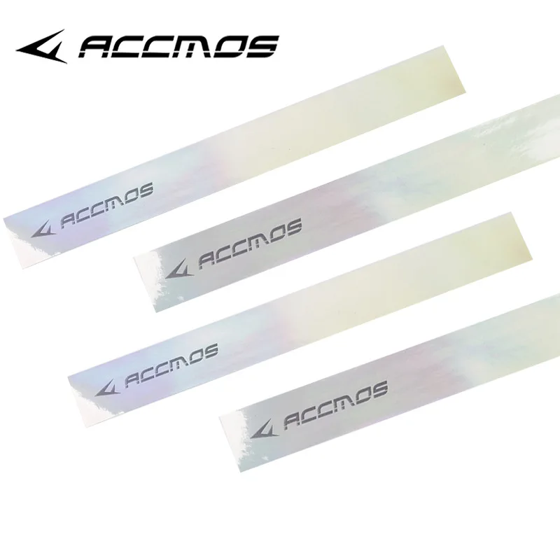 ACCMOS Laserfolie Pfeilschaft-Aufkleber, bunte Pfeilwickel, DIY Carbon-, Holz-, Bambus- und Aluminiumschaften, Bogenschießzubehör – Detail 3