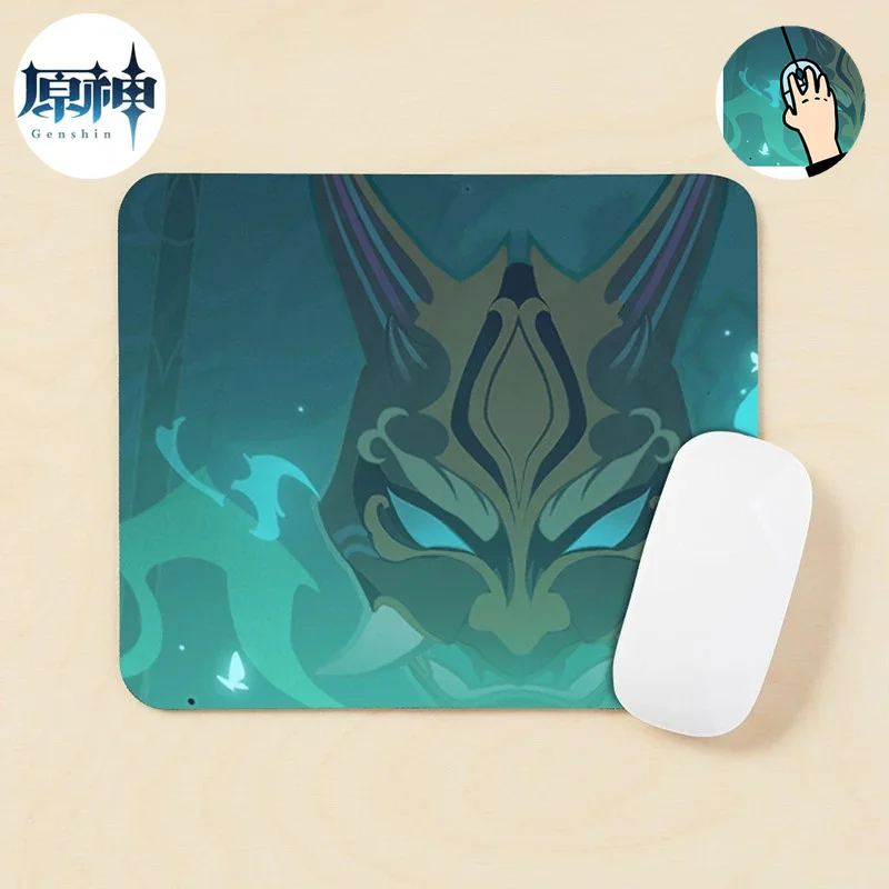 

Game Genshin Impact HUTAO XIAO Computer Mouse Pad Cosplay Anti Slip Pad Writing Working Games Gift