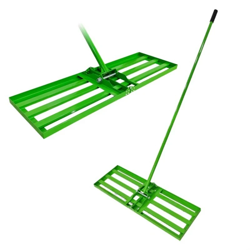 Heavy Duty Smooth Edge Removable Foldable Shockproof Lawn Leveling Rake