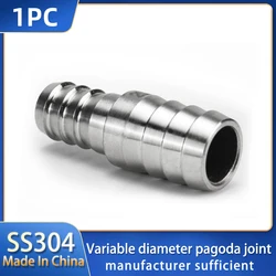 Stainless Steel Straight Hose Fittings And Other Barbs 5mm 6mm 8mm 10mm 12mm 16mm 19mm 25mm Gas Stainless Steel Barb Connectors