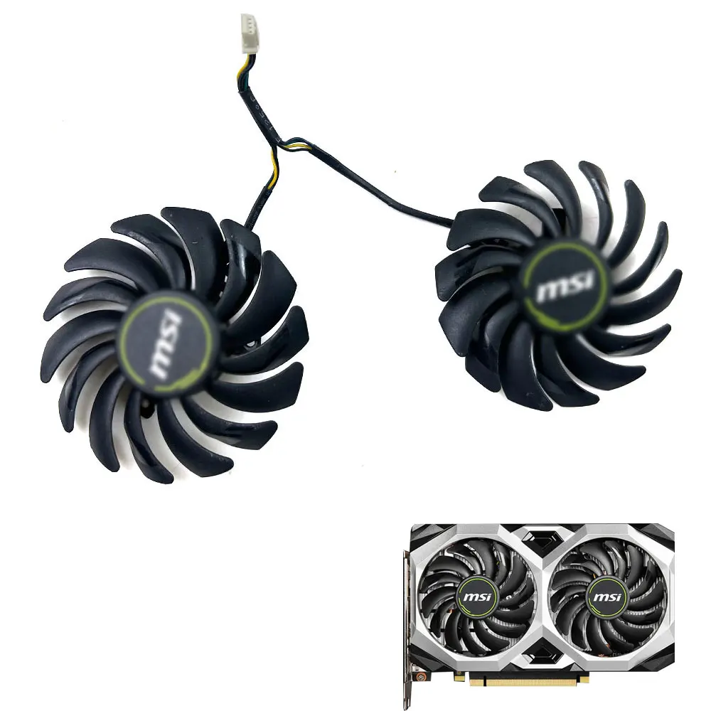 Replacement of graphics card fan For MSI GeForce GTX 1660 SUPER VENTUS XS OC video card fans 87mm 4pin PLD09210B12HH