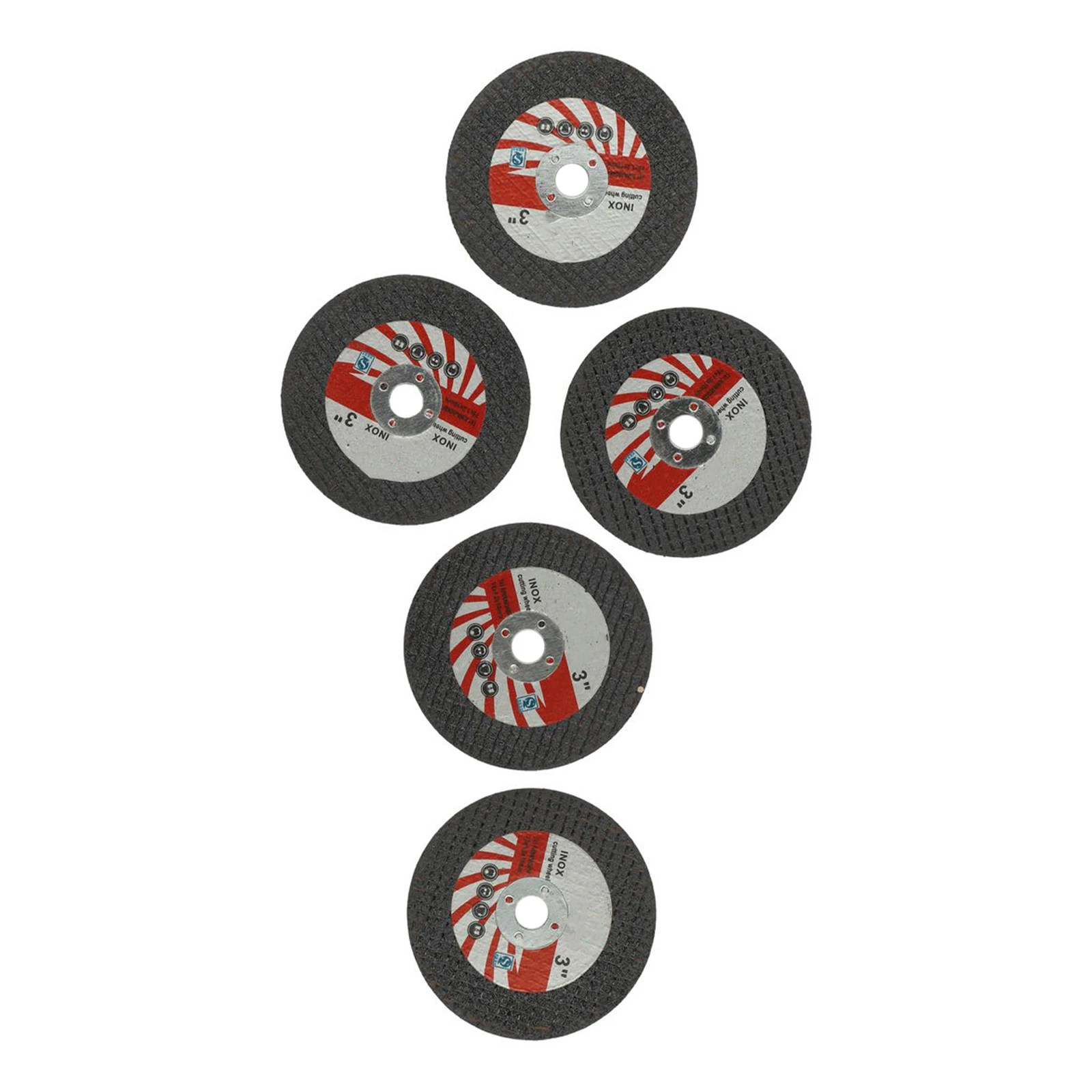 Grinding Wheel 5pcs Cutting Discs Cutting Discs 1.2mm Thickness 10mm Bore Set Steel 75mm Stone Black Tile Tool