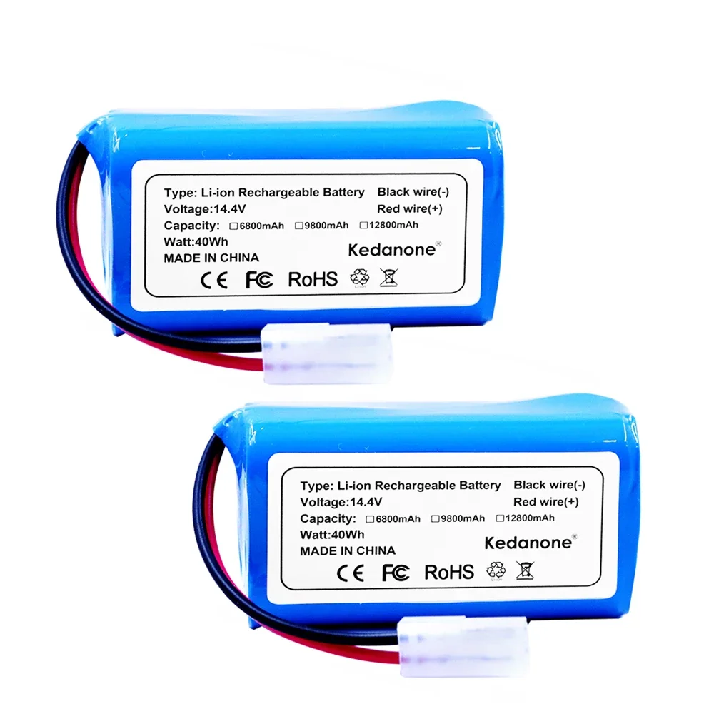 2024 Upgrade 14.8v 12800mAh 18650 Li-ion Battery for Xiaomi G1 Vacuum-Mop Essential MJSTG1 Robot Vacuum Cleaner Batteries