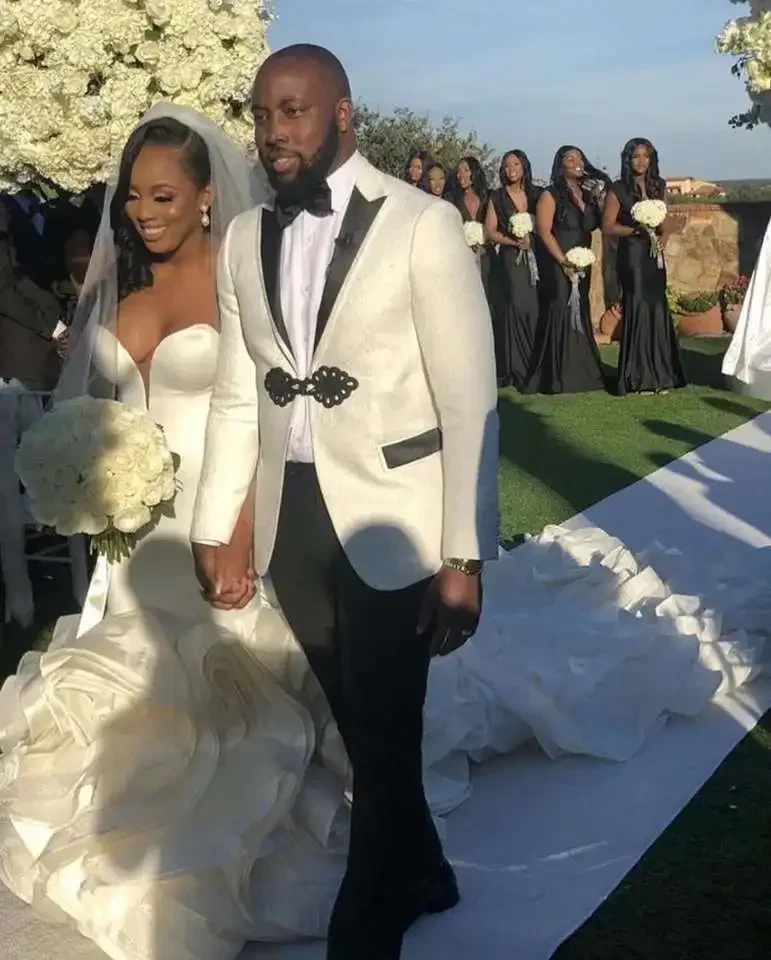 Personalizado sexy querida vestidos de noiva com plissado capela trem luxo jardim africano plus size vestidos de casamento