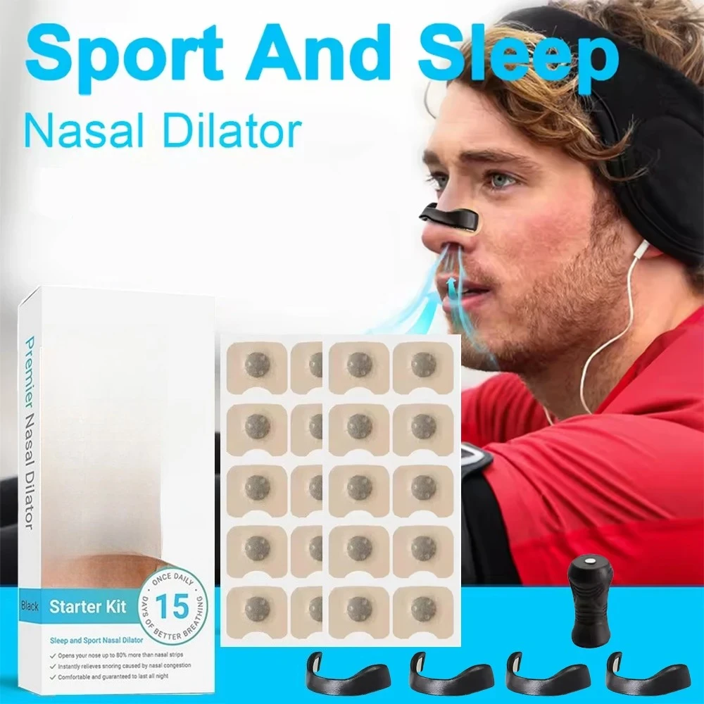 

Sport Nasal Dilator Sleep Nasal Breathing Dilators Starter Kit Nose Breathe Strips Magnetic Nasal Strips Reduce Snoring