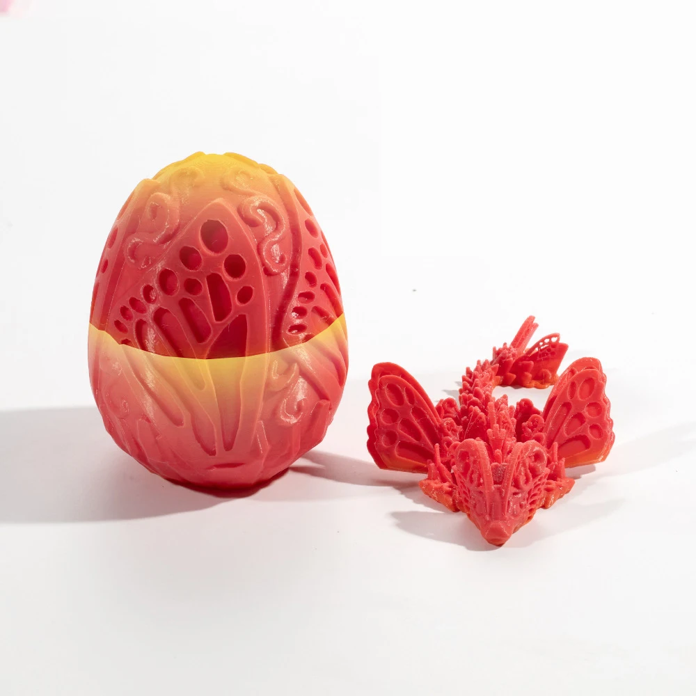 Personalized Butterflys Dragons Toy Egg Set Sturdy Crafts Decorative Model For Living Room Bedroom