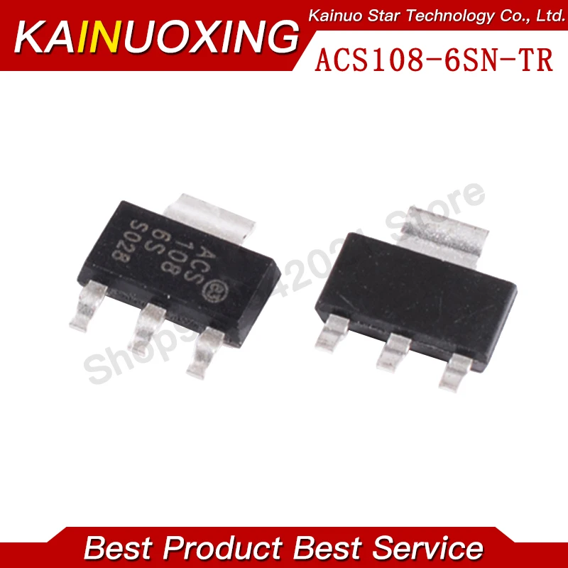 10PCS ACS108-6SN-TR SOT223 0.8A 600V SOT-223 ACS108-6SN ACS108 108-6S SOT ACS108-6S