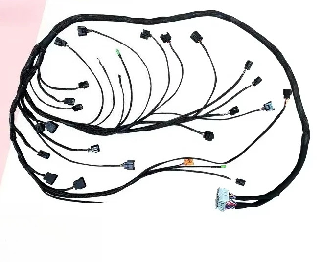 

K20 K24 K Serie DAC626 ECH001-HA Tucked Engine Wiring Harness for Honda 02-04 RSX Type S Base 2001-2005 Civic Si Ep3 Type S