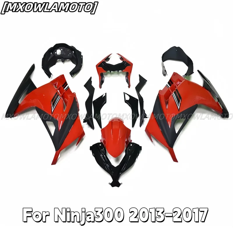 Fairing Kit for Ninja 300 2013-2017 14 15 16 Red Painted ABS Injection Bodywork