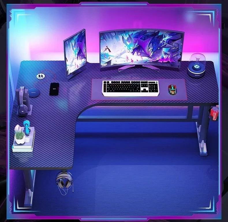 Storage Gaming Computer Desks Mouse Pad Monitor Stand Office Organizers Table Pc Keyboard Mesas De Computador Home Furniture