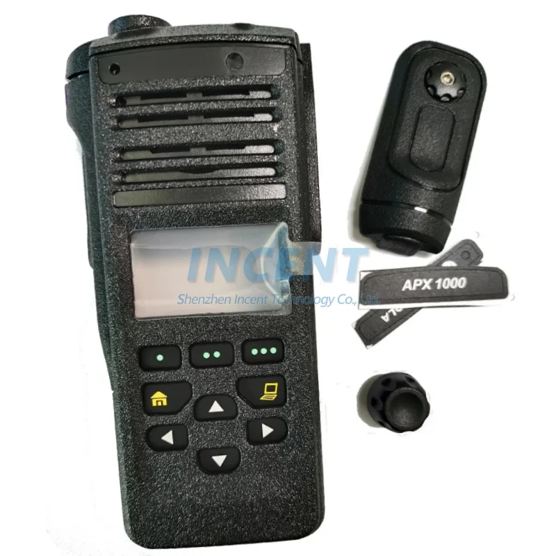 1sets-half-keypad-top-housing-casing-with-single-knob-for-apx4000-apx1000-apx2000-two-way-radios