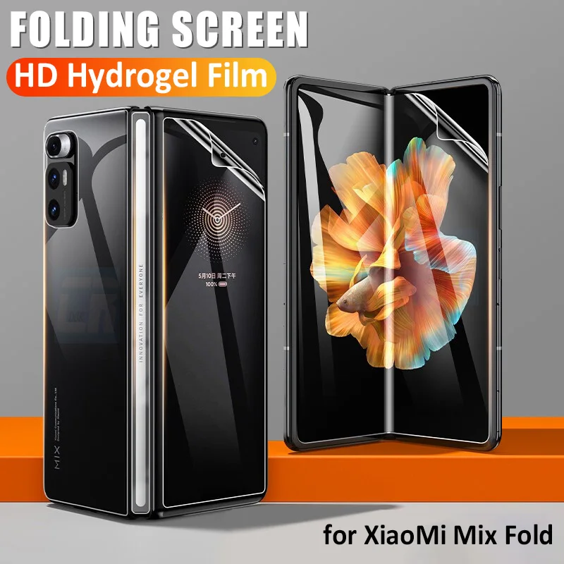 Front Back Full Cover Protective Hydrogel Film For Xiaomi Mi Mix Fold 2 8.02