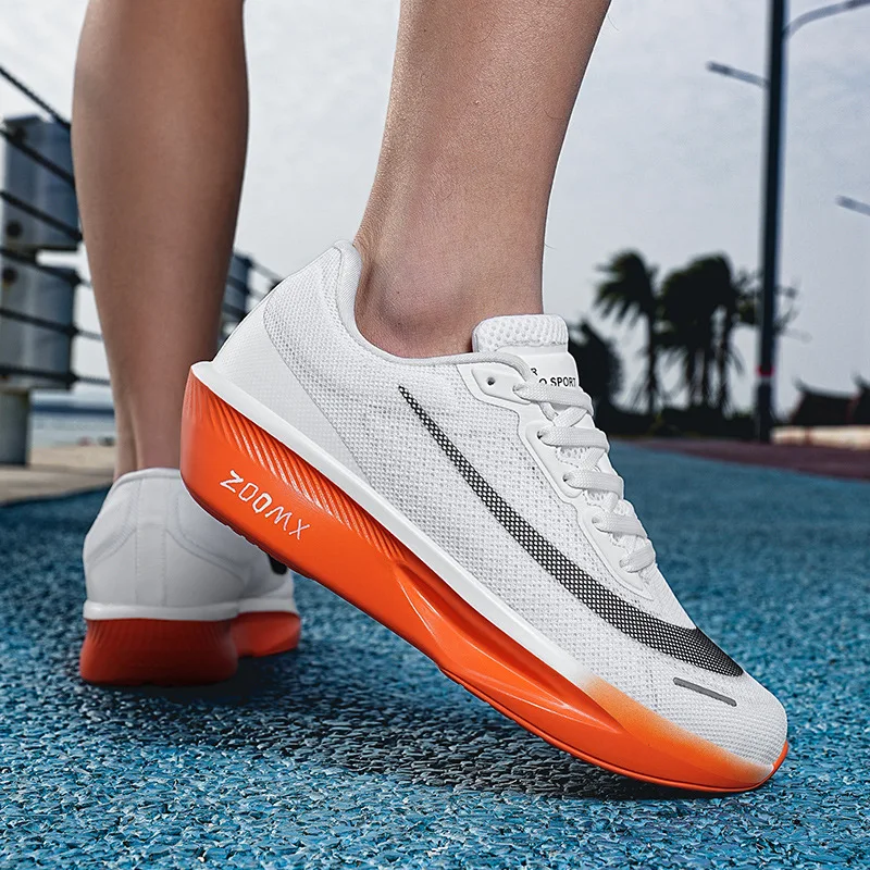 Novos homens tênis de corrida respirável lazer jogging esportes moda tênis leve ao ar livre sapatos casuais mocassins caminhadas