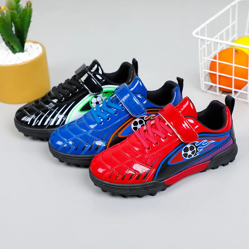 Casual Cool Soccer Shoes For Boys Lightweight Non-slip Football Shoes For All Seasons