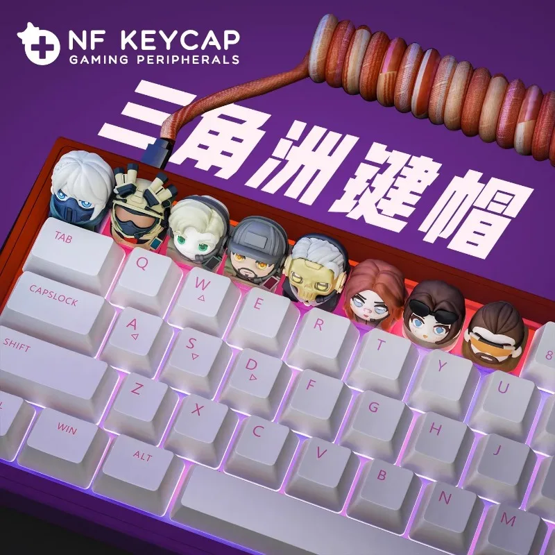 Delta Force Graphics Card Keycaps Resin Material Personalized Creative Gaming Keycap Customized Keycaps for Mechanical Keyboard