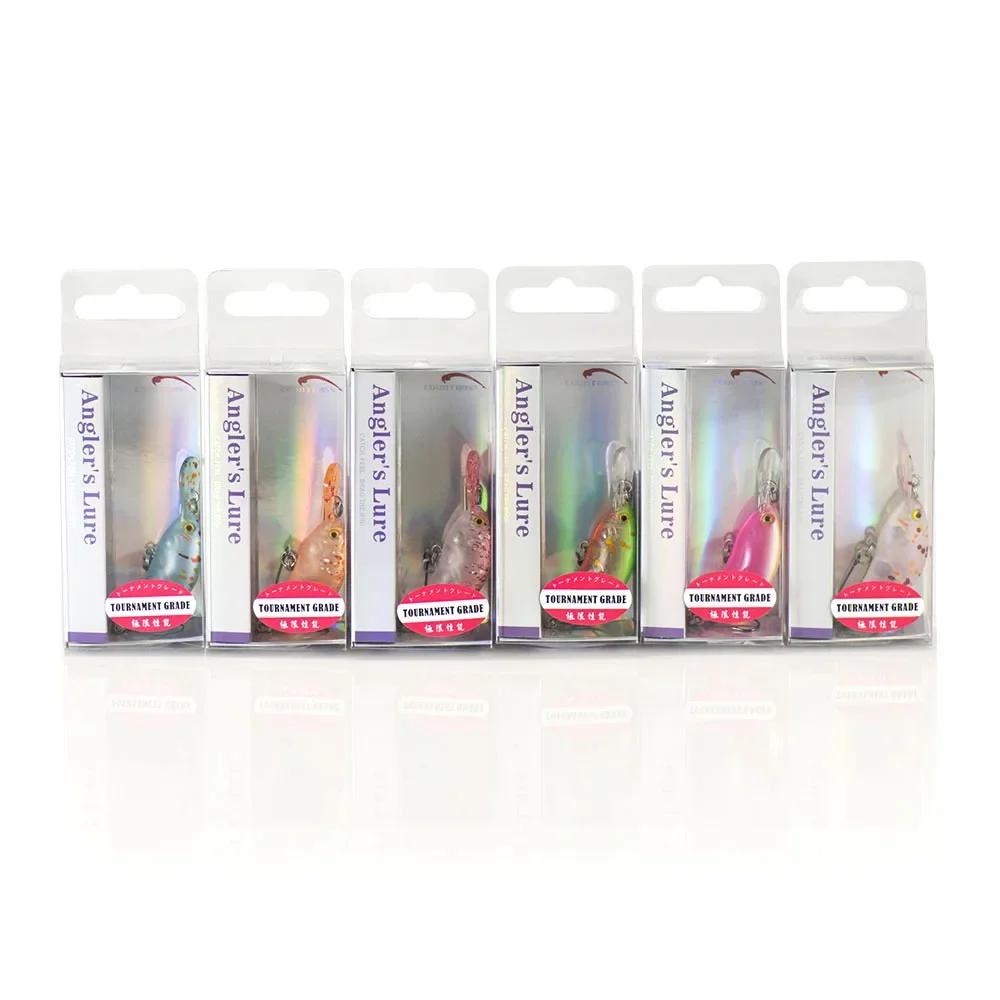 Countbass Crankbait 40mm 4g Hard Plastic Fishing Lures,Samlon Wobbler Freshwater Fishing Baits