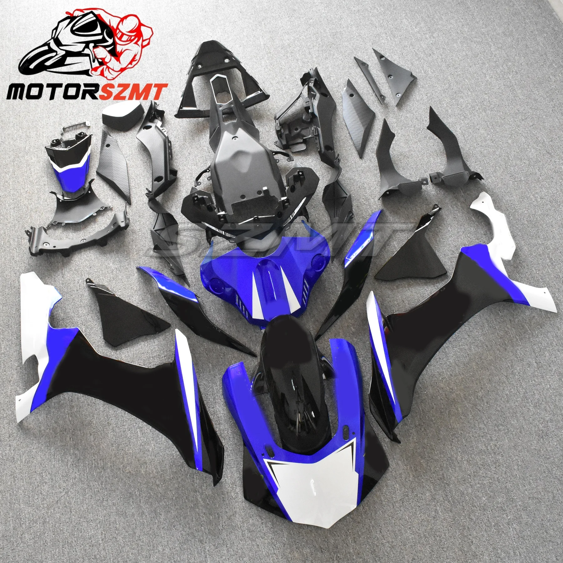 For YAMAHA YZF R1 2015-2019 Full ABS Carbon Painted Motorcycle Fairing Kit Body Fairing Protective Covers Modification
