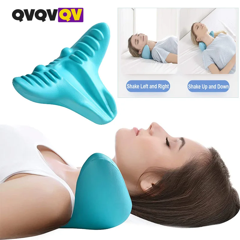 

1Pcs Portable Neck Massager Relaxation Pillow Gravity Pillow C-Rest Neck Cervical Shoulder Pain Relif Massager Massageador