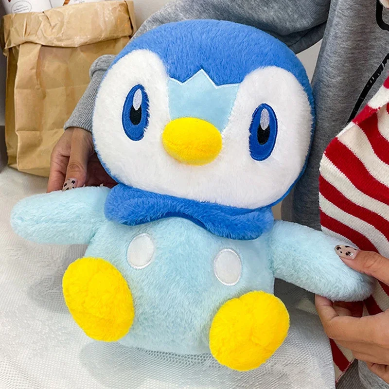 30/80 cm Anime Piplup Pokemon Grote Knuffels Pop Leuke Giant Pokémon Pinguïn Cartoon Gevulde Plushie Kussen Cadeau voor Kid Xmas