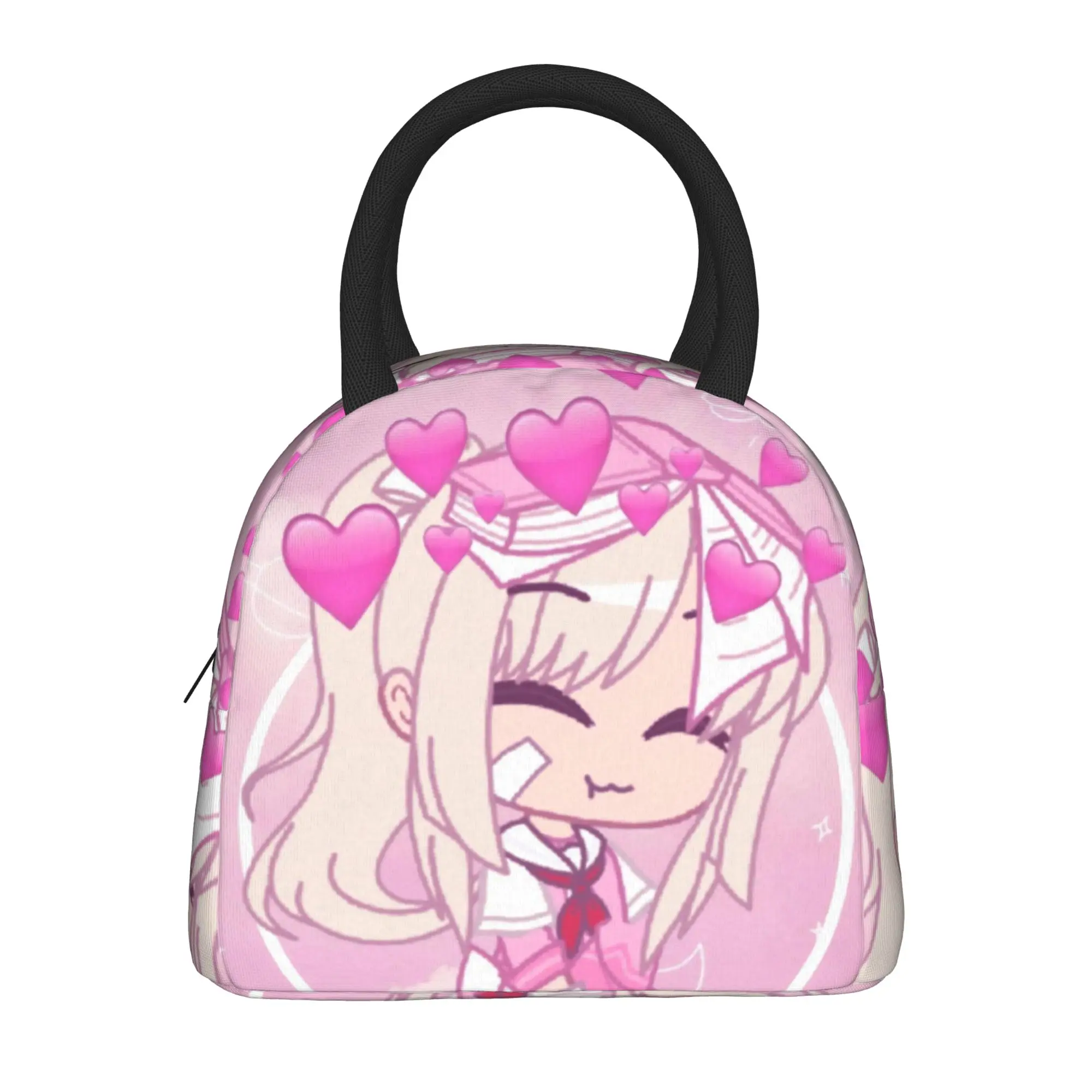 Insulated Lunch Boxes Gacha Life Cartoon Merch  Lunch Food Box Unique Design Cooler Thermal Lunch Box For Outdoor