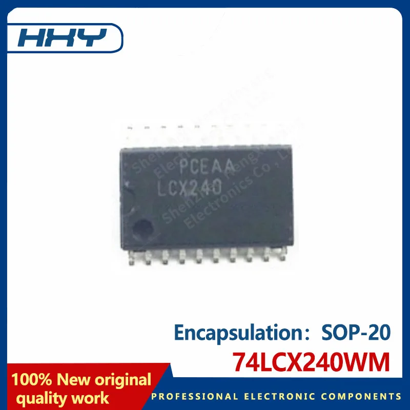 10PCS 74LCX240WM SOP-20 Package buffer driver