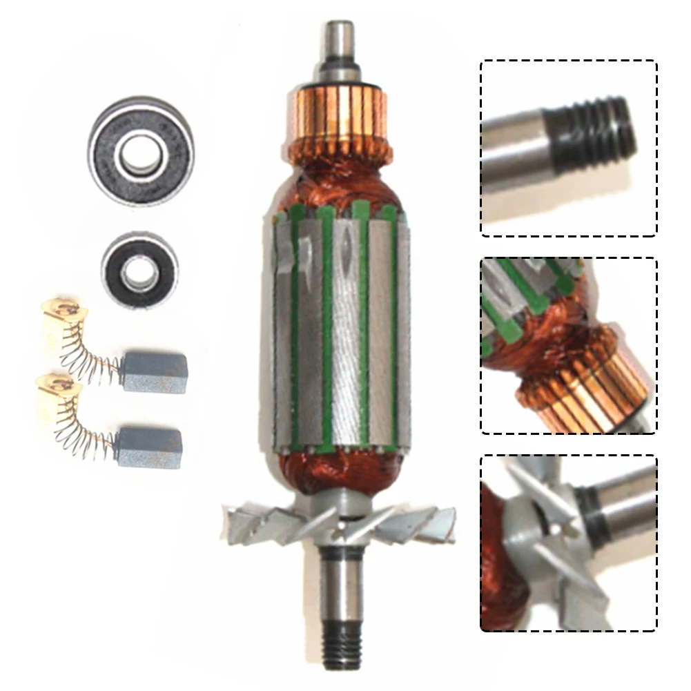 

Angle Grinder Rotor Rotor Bearing Set Approx Cm Metal Vehicle B Fitment High Quality Metal N B Quantity Sliver