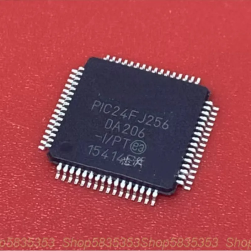 

10pcs New PIC24FJ256DA206-I/PT PIC24FJ256DA206 QFP-64 Microcontroller chip
