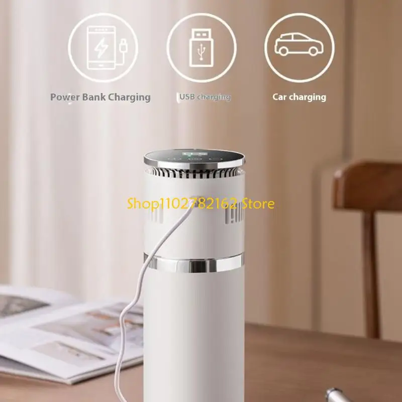 

547B Light Weight Auto Refrigerator Mug 800ml Large Capacity Storage Rapid Coolers