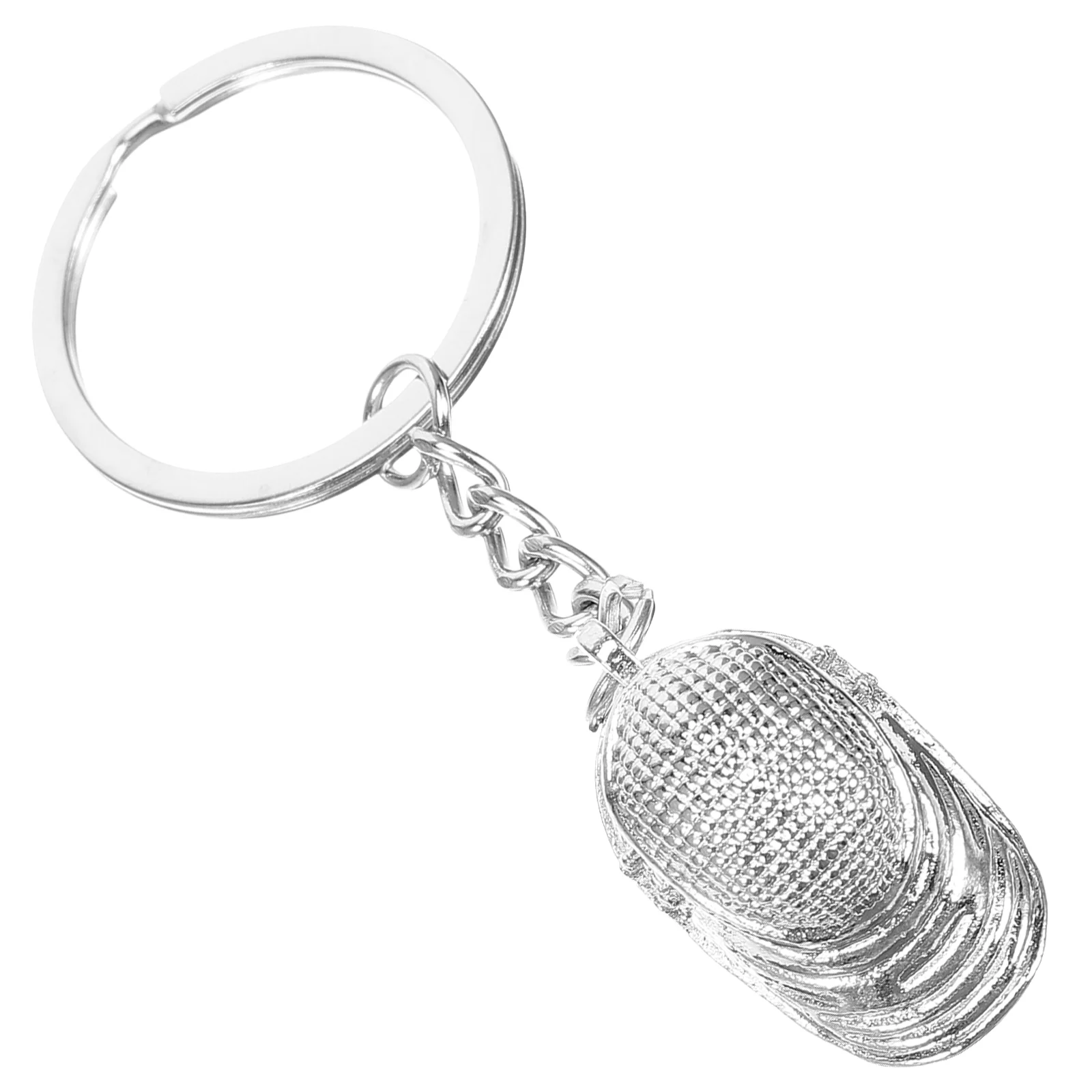 Fencing Keychain Locket Souvenir Backpack Pendant Charm Metal Bag Travel Portable Sport
