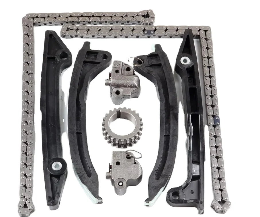 9 Pcs Engine Timing Chain Kit For 2013  F-250 Super Duty 6.2L V8 Timing Tensioner Timing Guide AL3Z6268A