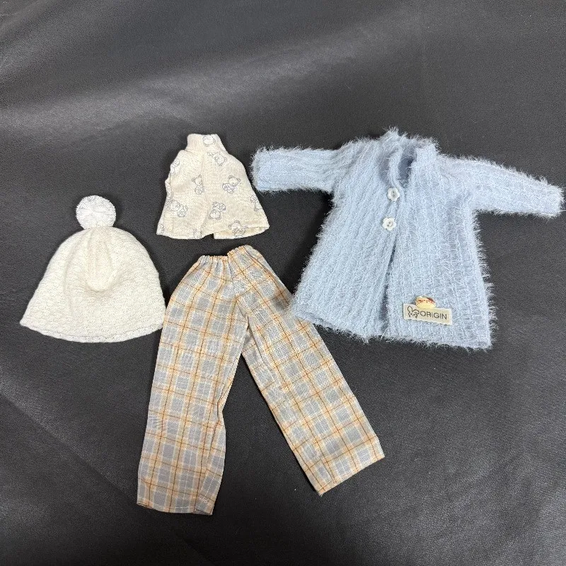 Jesienne i zimowe ubranka dla lalek pasujące do lalek BJD o skali 1/6, 30 cm, zestaw do samodzielnego ubierania, akcesoria do zabawek.