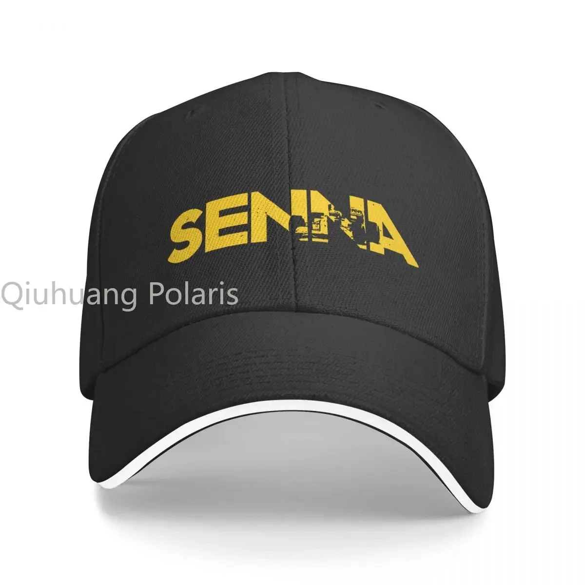 Ayrton Senna Motorcycles Baseball Caps Popular Sandwich Hat for Men Women Polyester Sun Hat Travel Gift