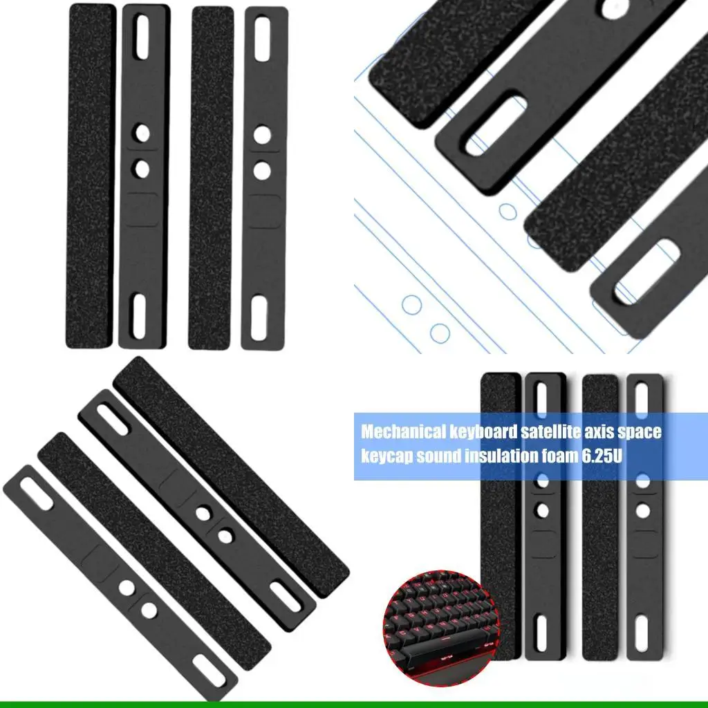 

U55C Mechanical Keyboards Satellite Spacebar Keycap With Sound Dampening Foam Set