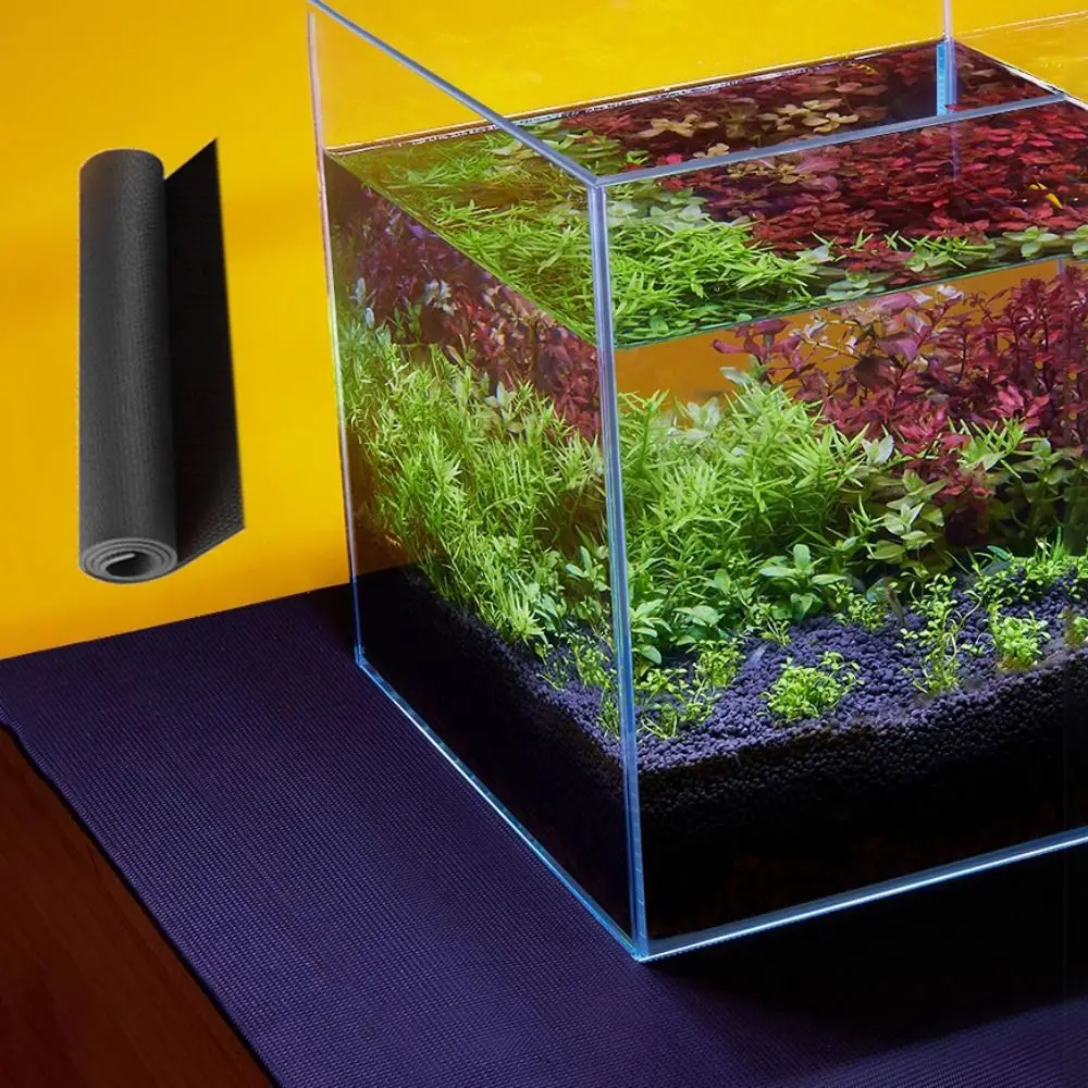 

Shock Absorption Aquarium Leveling Mat Thickened Black Aquarium Non-slip Mat Insulation Mat Silent Fish Tank Mat Home Fish Tank