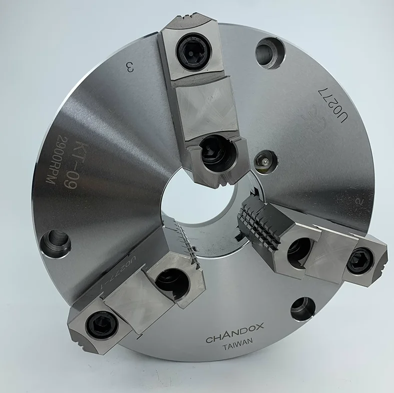 

CHANDOX adjustable strong chuck 3-jaw manual chuck KT-06 07 09 Taiwan brand