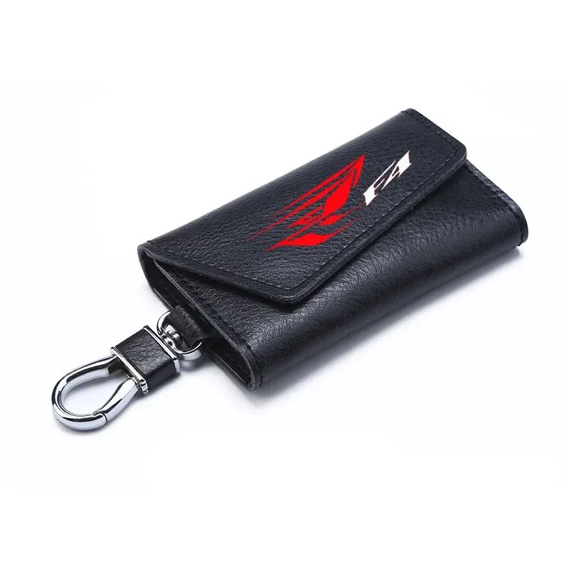 

3D cowhide Key key case Holder Chain Collection Keychain for MV Agusta F4/F4R f4 F4 750/1000/312R/312RR Motorcycle Badge Keyring