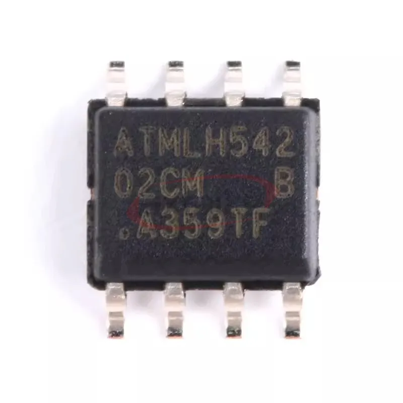 20 PCS AT24C02C-SSHM-T 02 CM EEPROM IC 2 Kbit SOP-8 SMD I2C Memória Serial 24C02 Microchip de 2 Fios