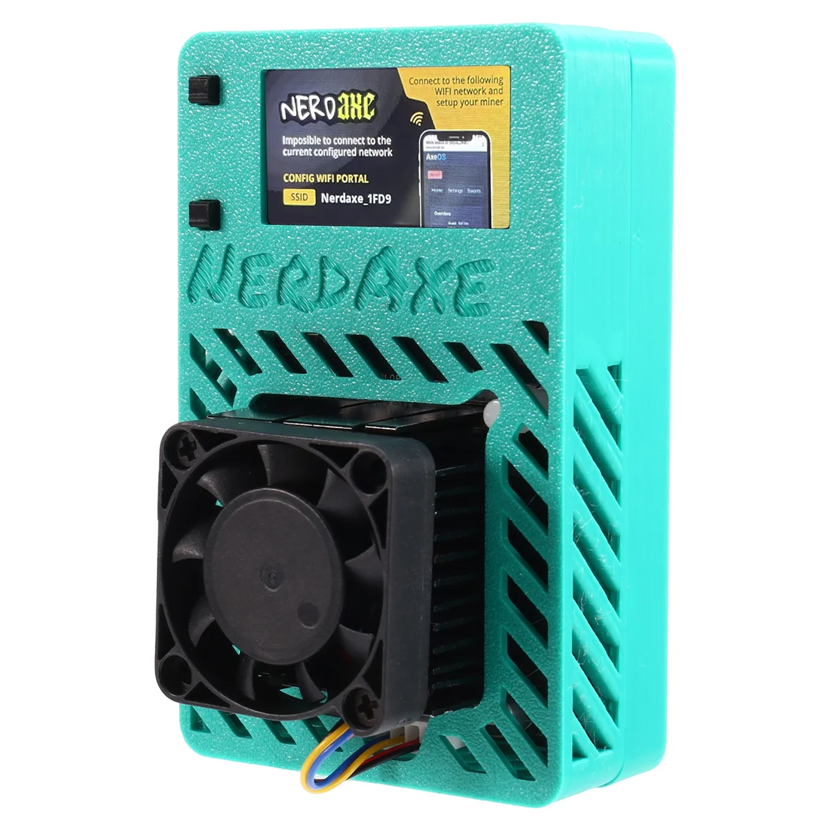 SuperDeals NerdAxe Bitaxe Miner 500Gh/S BM1366 ASIC Chip NerdMiner Лотерейный майнер Solo Lottery BTC Miner EU PLUG