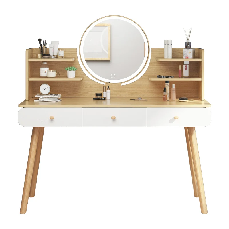 Modern Minimalist  Storage Cabinet Integrated Bedroom Multifunctional Dressing Table Small Dressing Table Dressing Cabinet