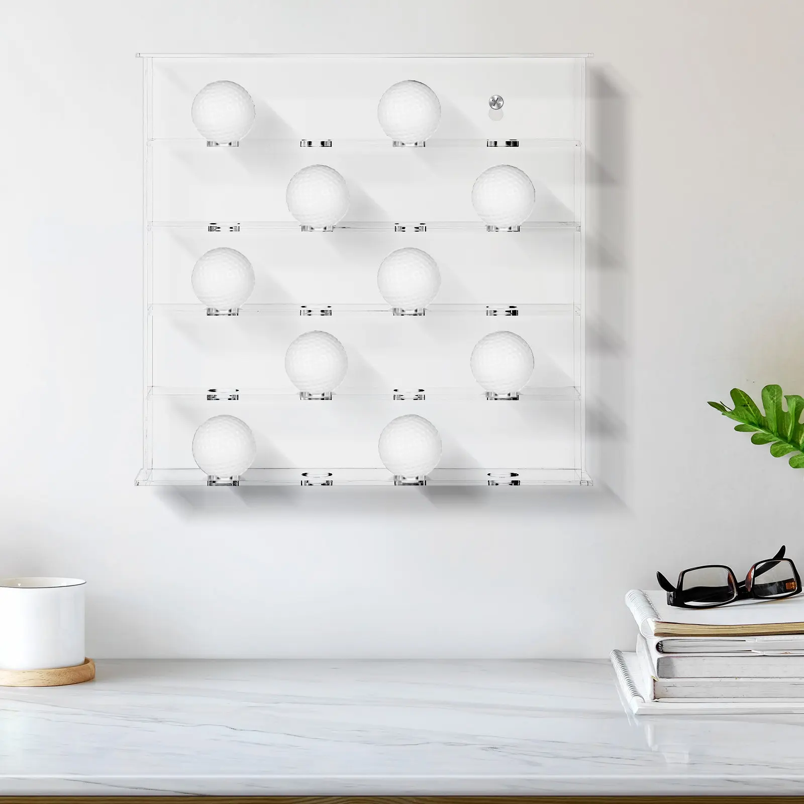 golf-ball-display-case-acrylic-clear-showcase-box-wall-mounted-elegant-organizer-for-20-golf-balls-protection-display-stand