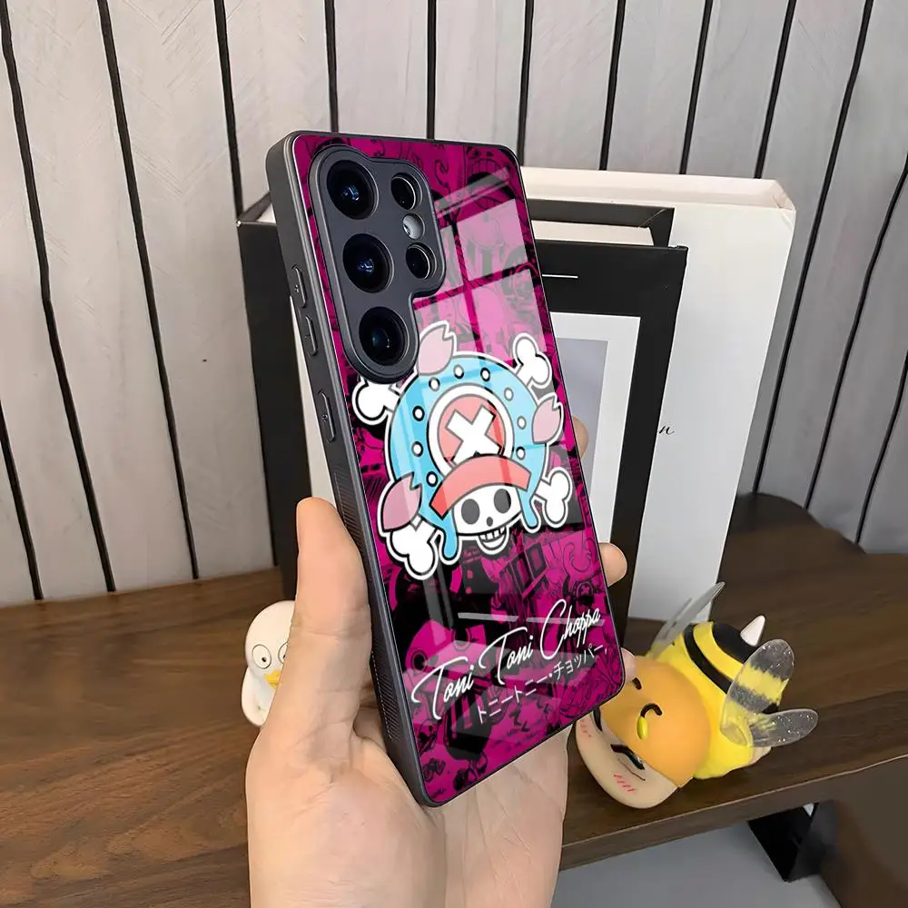 O-One Anime P-Pieces Phone Case For Samsung S26 S24 Ultra S22 S23 S25 Fe S21 Plus A16 A54 A57 A37 A17 A34 A53 Glass Cover
