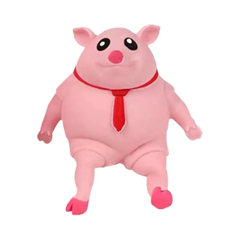 Cute Squeeze Hog Toy Handmade Cute Pinch Toy Simulation Pig Chicken Squeezing Pinching Soft Toys Relief Pressure Gift