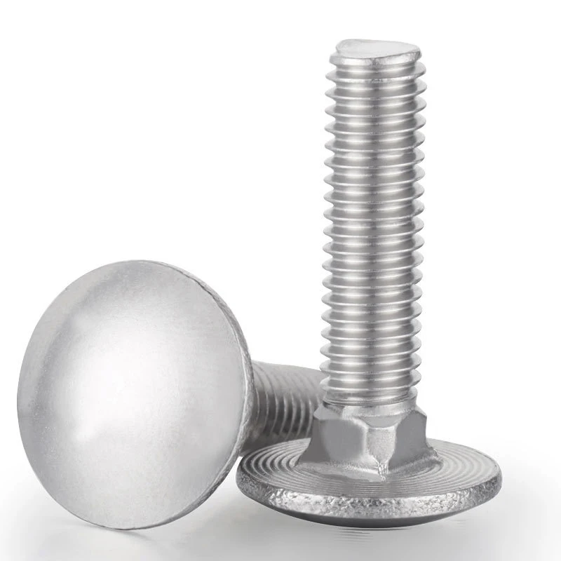 Bild 3: 10 teile/los m4 m5 m6 m8 m10 m12 10- 150mm Länge Schlittens ch raube Edelstahl Rundkopf Vierkant schraube din603
