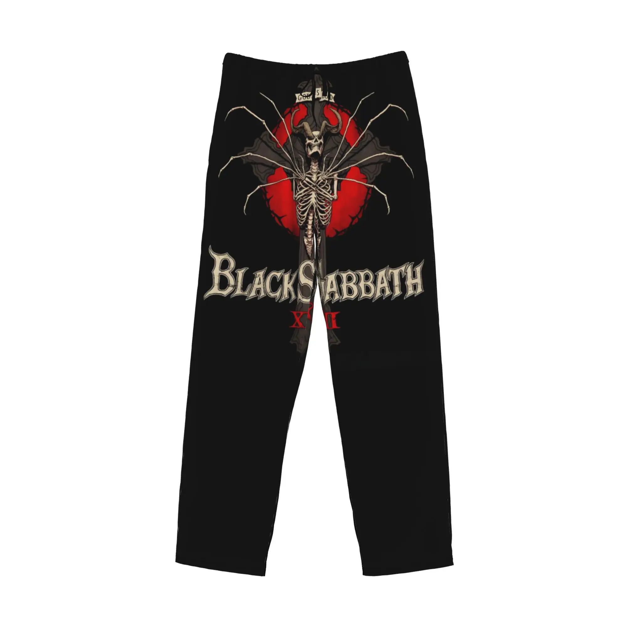 Custom Print Men S-Sabbathed Pajama Pants Mystery And Religion Sleepwear Sleep Lounge Bottoms with Pockets view 3