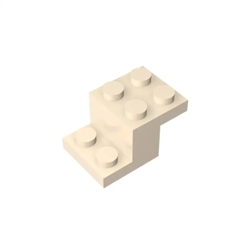 Gobricks 1 Pcs MOC Bracket 3x2x1 1/3 พร้อมขาด้านล่างใช้งานร่วมกับ 18671 ชุดชิ้นส่วนอาคารเด็กของเล่นเพื่อการศึกษา