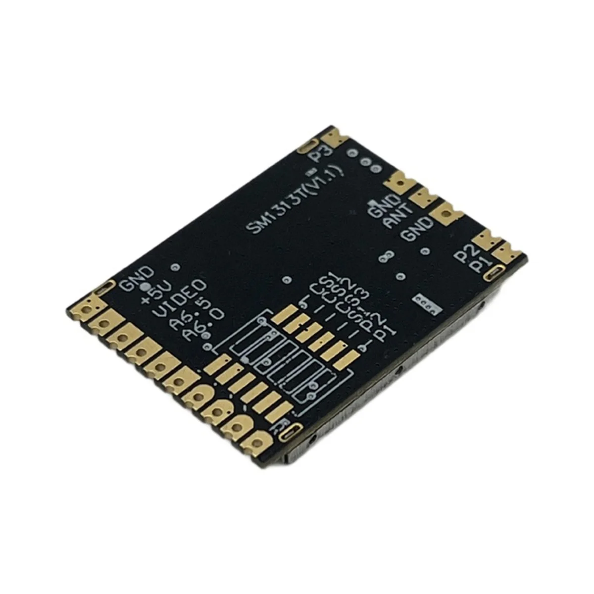 WOWFU-SM1312T 1.2G 1.3G 1.6W 16CH FPV VTX Draadloze transmissiemodule voor drones en RC-modellen Verstelbare voeding